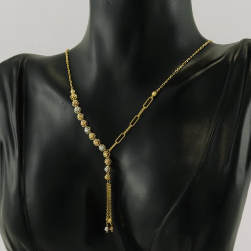 عقد ذهب دوريكا الوان - عيار 18