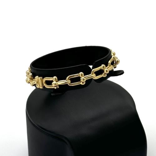 سوارة ذهب جنزير - عيار 18