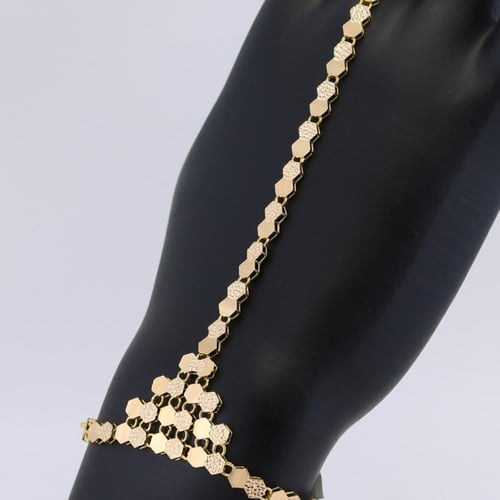 كف ذهب سداسي ايطالي - عيار 21