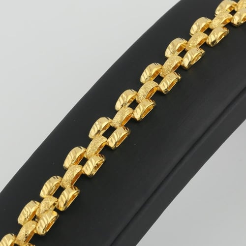 اسوارة ذهب جنزير الايطالي - عيار 21