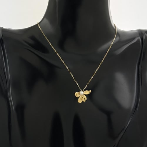 عقد ذهب رحيق الزهرة (كرة السحب تحكم في المقاس) - ع...