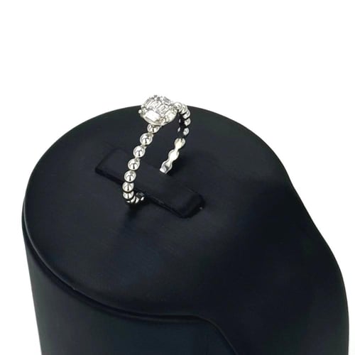 خاتم ذهب ابيض تصميم الماس من تشكيلة أكسترا - عيار...