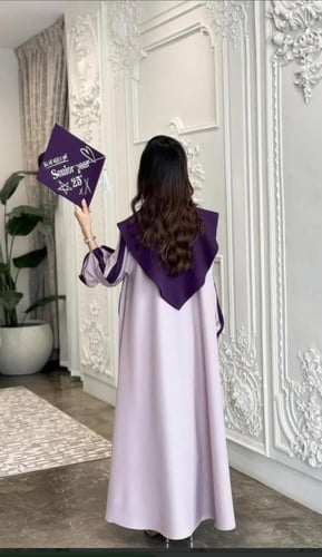 عبايات تخرج طقم كامل