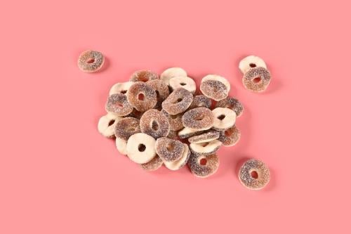 جيلي حلقات الكولا الحامضه