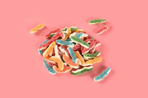 جيلي التماسيح بالفواكه