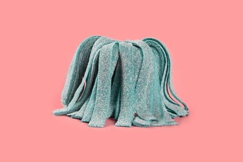 جيلي شرايط التوت الازرق الحامضه