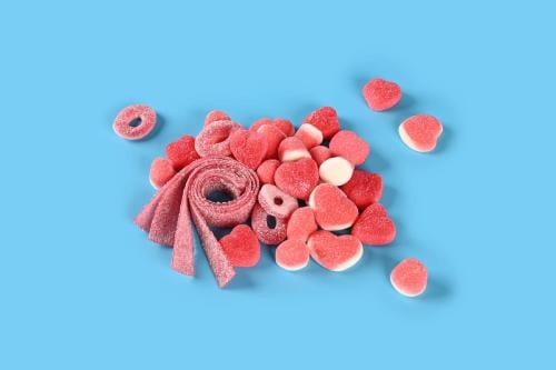 مكس جيلي الاحمر