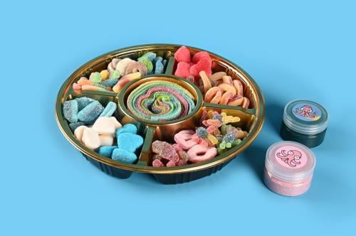 بوكس مقسم من الذ الانواع 800 جرام