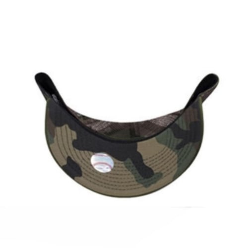 كاب نيو ايرا قماش جيشي بتطريز أسود