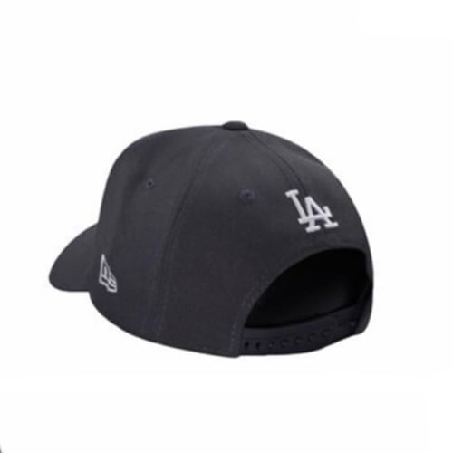 كاب نيو ايرا قماش رمادي بتطريز أبيض