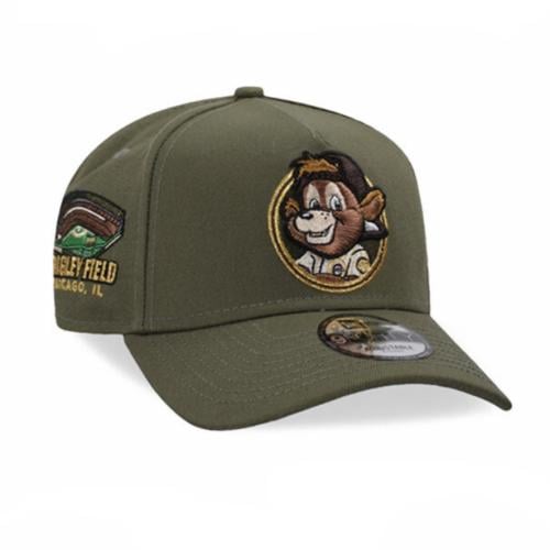 كاب نيو ايرا قماش زيتي بعلامة دب