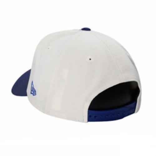 كاب لوس أنجلوس قماش أبيض - أزرق