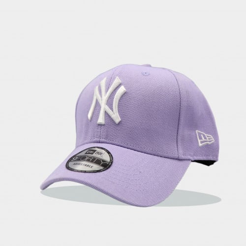 كاب نيو ايرا قماش بنفسجي بتطريز ابيض بشعار بيسبول...