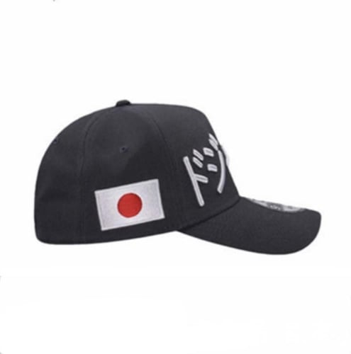 كاب نيو ايرا قماش رمادي بتطريز أبيض