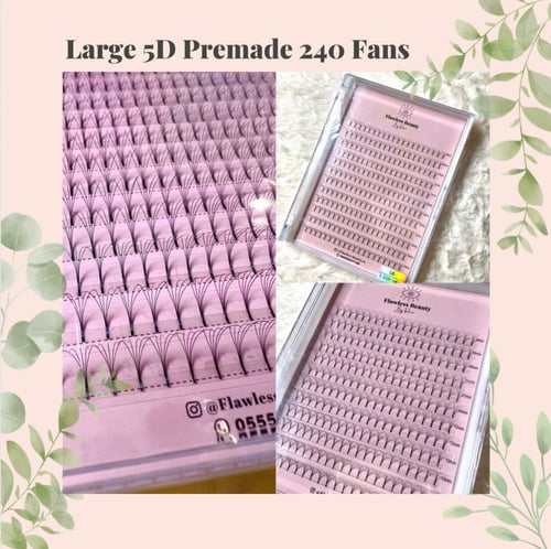 رموش الڤوليوم الجاهز || Pre-made Fans