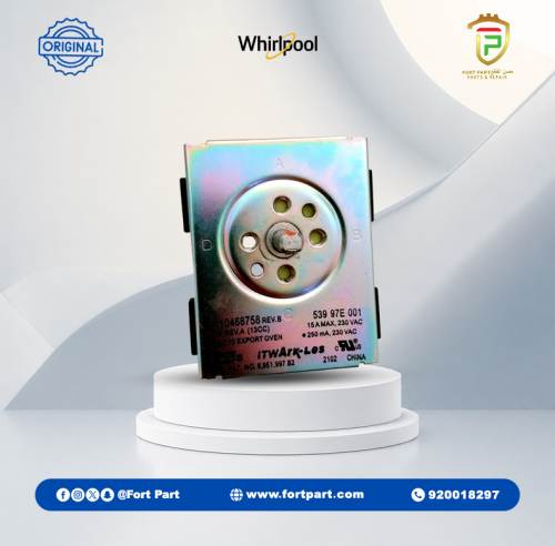 مفتاح فرن كهربائي ويرلبول W10466758