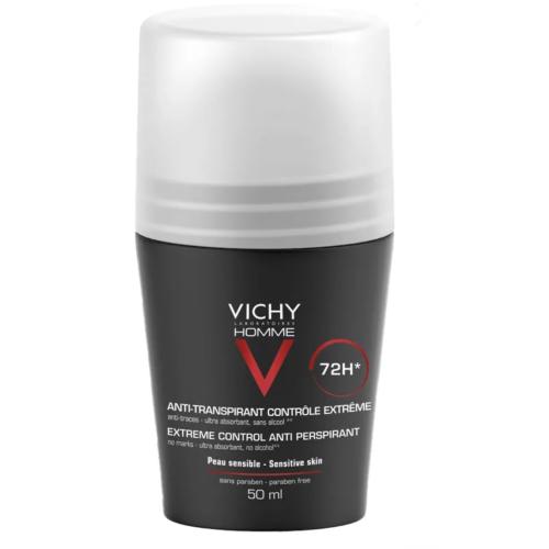 Vichy men's deodorant roll-on - 50 ml