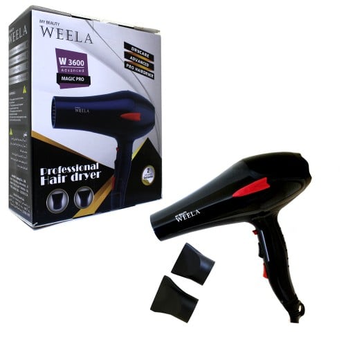 مجفف شعر ويلا W-3600