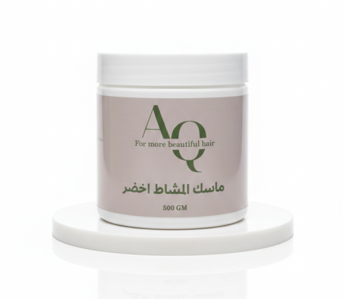 ماسك المشاط الاخضر ( للشعر المصبوغ )