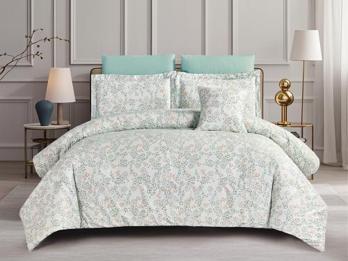 مفرش ستيلا صيفي مفرد من خامة القطن 4 قطع