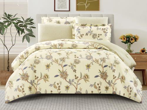 مفرش هانا صيفي مزدوج من خامة القطن 6 قطع