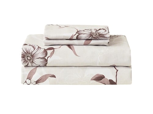 بيت لحاف آسي صيفي بدون حشوة مزدوج 4 قطع