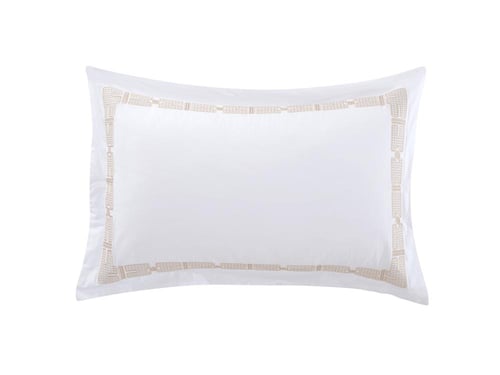 مفرش سولين صيفي مفرد من خامة القطن المطرز 5 قطع