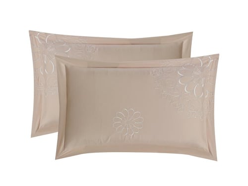 مفرش كونا صيفي مفرد ونص مطرز 5 قطع