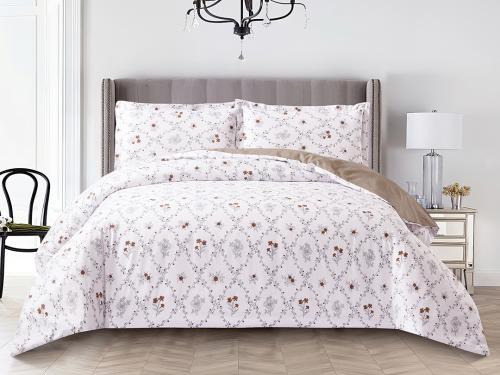 بيت لحاف عليا صيفي بدون حشوة مفرد من خامة القطن 4...