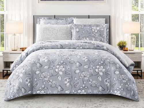 مفرش هانا صيفي مزدوج من خامة القطن 6 قطع