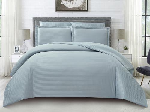 مفرش نيلسون فندقي مفرد 5 قطع - سماوي كذاب