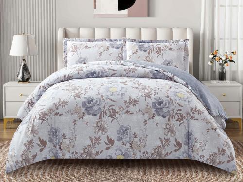 بيت لحاف كوزي صيفي بدون حشوة مفرد ونص من خامة القط...