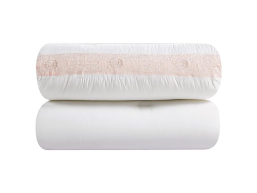 مفرش إي صيفي مزدوج مطرز 7 قطع