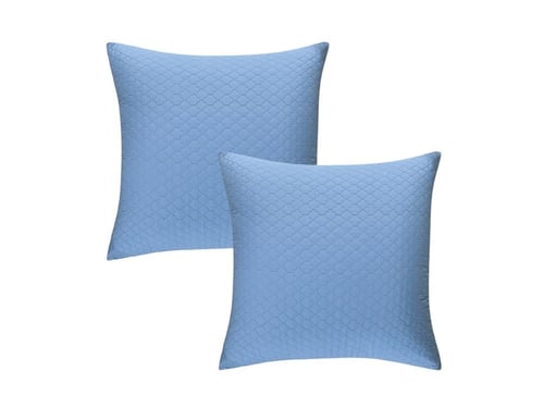 مفرش بي تاج صيفي مزدوج مطرز 9 قطع