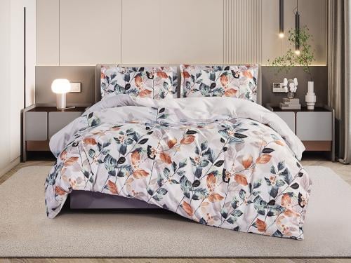 بيت لحاف فاي صيفي بدون حشوة مفرد ونص 4 قطع