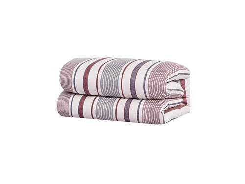 بيت لحاف صوفي صيفي بدون حشوة مزدوج 4 قطع