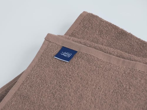 منشفة سيلفا القياسية من خامة القطن - بني