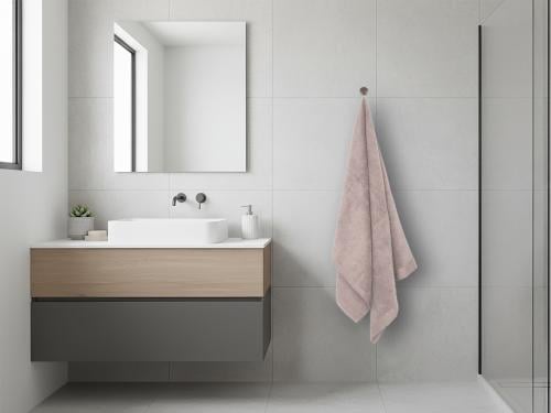 منشفة فيكا القياسية من خامة القطن - بيج فاتح