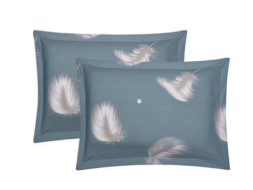 بيت لحاف عليا صيفي بدون حشوة مزدوج من خامة القطن 4...