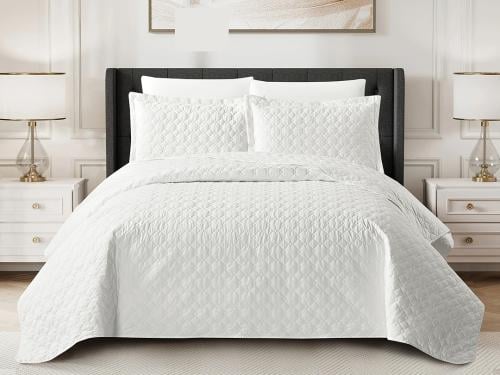 مفرش ساين المضغوط مزدوج خامة قطنية 6 قطع