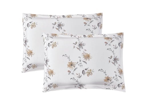 مفرش هازل صيفي مفرد ونص من خامة القطن 4 قطع