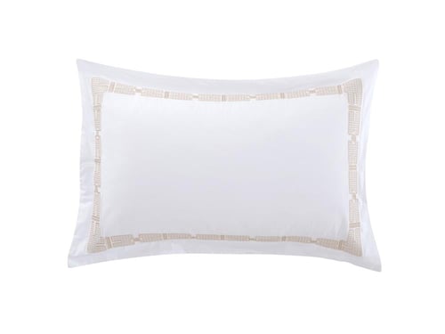 مفرش سولين صيفي مفرد ونص من خامة القطن المطرز 5 قط...