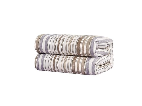 بيت لحاف صوفي صيفي بدون حشوة مفرد ونص 4 قطع