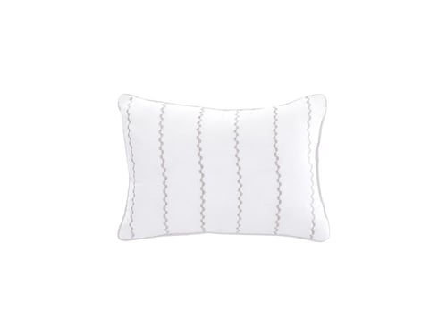 مفرش سولين صيفي مزدوج من خامة القطن المطرز 7 قطع