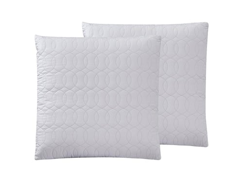 مفرش الين صيفي مزدوج مطرز من خامة القطن - 8 قطع