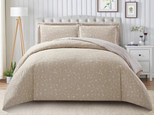 بيت لحاف كوزي صيفي بدون حشوة مفرد من خامة القطن 4...