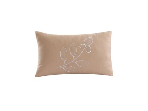 مفرش صيفي دوريس مزدوج من خامة القطن المطرز 9 قطع