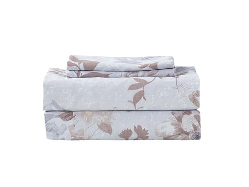 بيت لحاف كوزي صيفي بدون حشوة مفرد من خامة القطن 4...