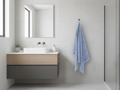 منشفة سيلفا القياسية من خامة القطن - ستون بلو