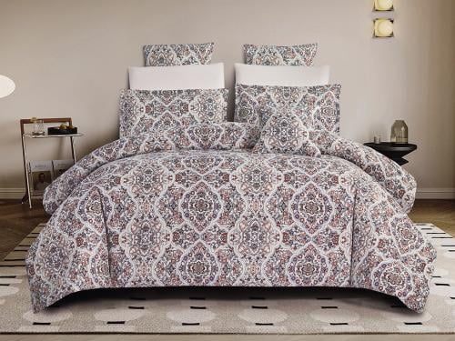 مفرش كيسي صيفي مزدوج - 9 قطع